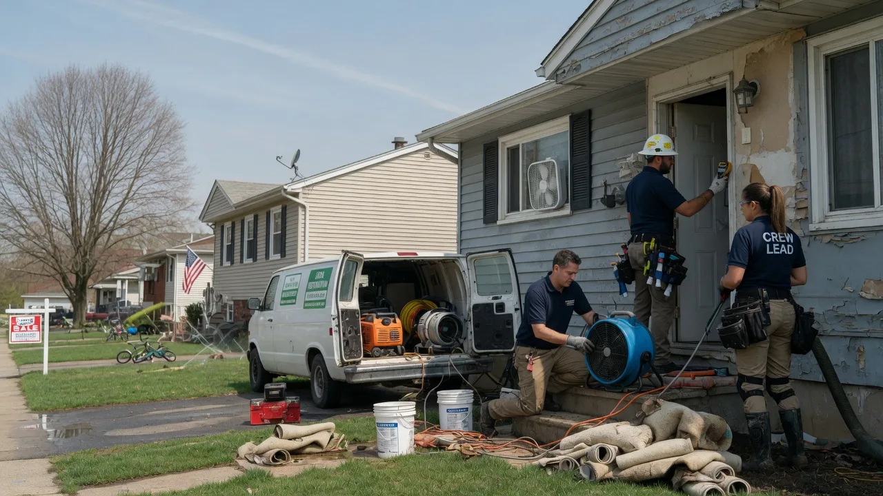 Flood Cleanup in Sistersville, WV near me