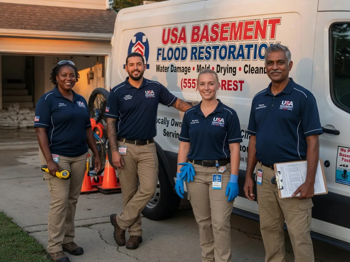 Basement Flood Cleanup company in Sistersville, WV