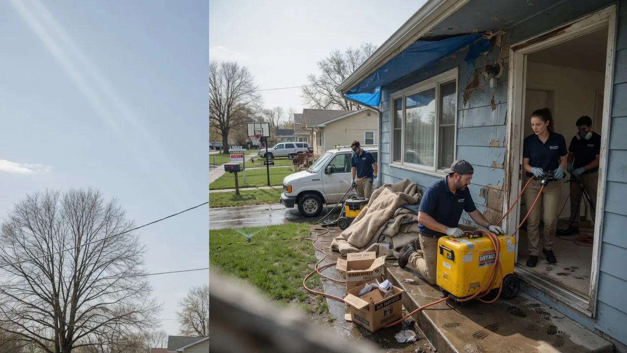 Basement Flood Cleanup in Sistersville, WV near me